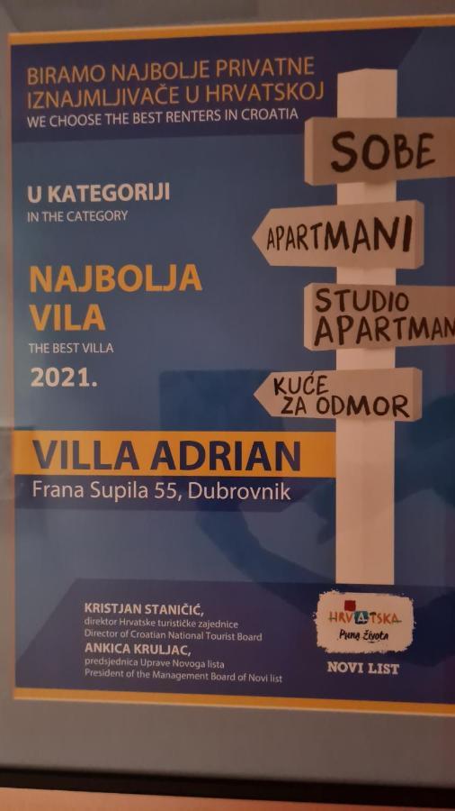 Villa Adrian Dubrovnik Exterior photo